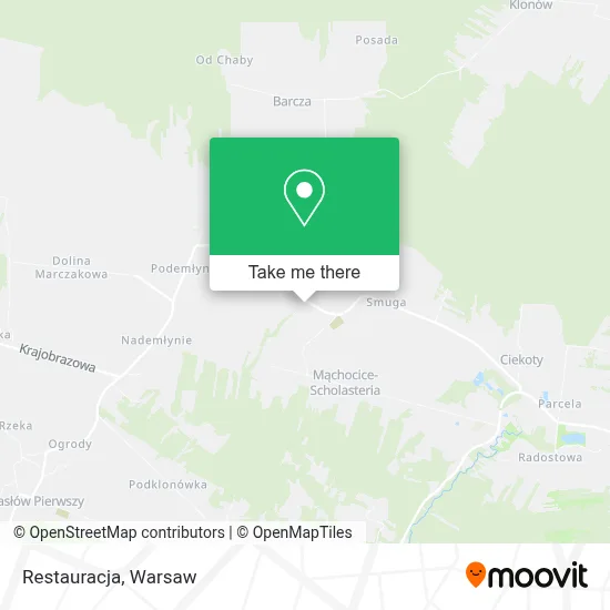 Restauracja map