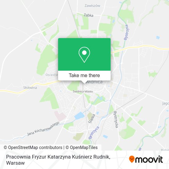 Pracownia Fryzur Katarzyna Kuśnierz Rudnik map