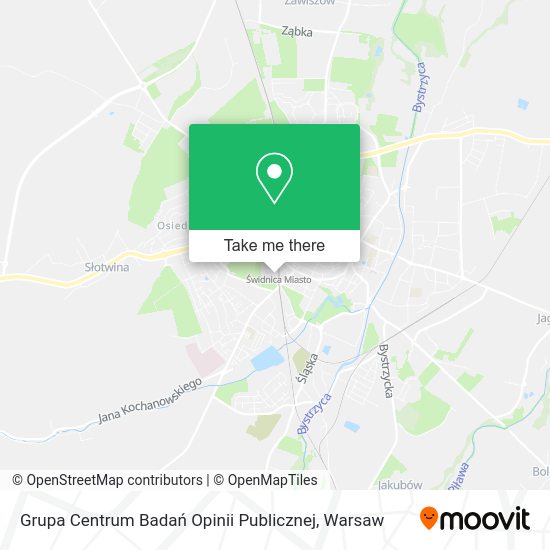 Grupa Centrum Badań Opinii Publicznej map