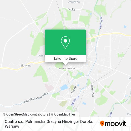 Quatro s.c. Polmańska Grażyna Hinzinger Dorota map