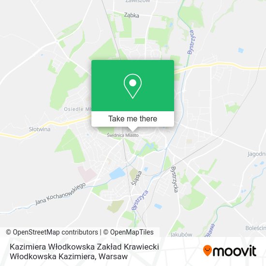 Карта Kazimiera Włodkowska Zakład Krawiecki Włodkowska Kazimiera