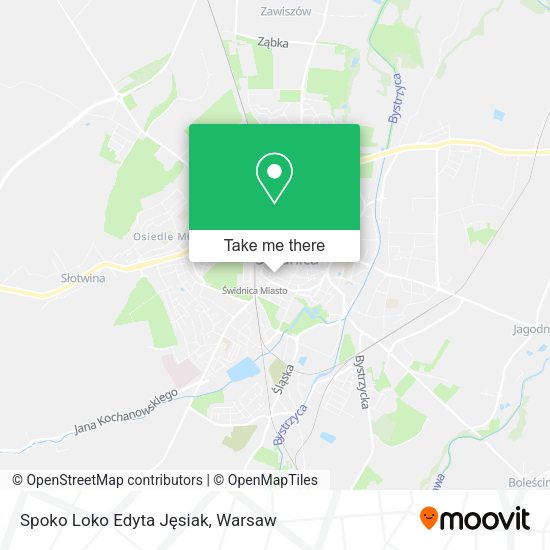 Spoko Loko Edyta Jęsiak map