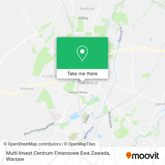 Карта Multi-Invest Centrum Finansowe Ewa Zawada