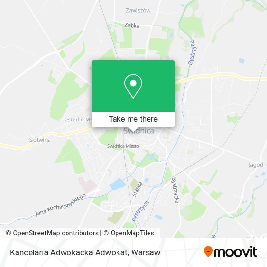 Kancelaria Adwokacka Adwokat map