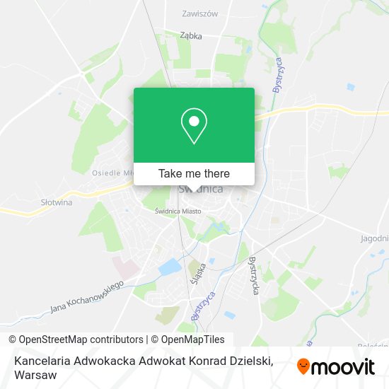 Kancelaria Adwokacka Adwokat Konrad Dzielski map