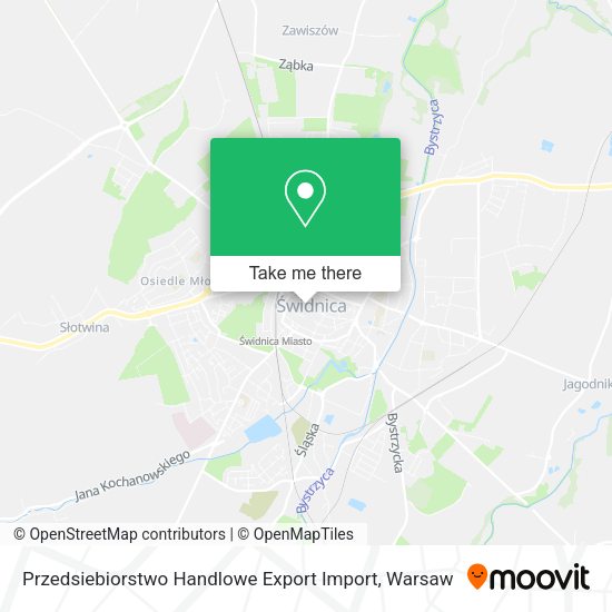 Przedsiebiorstwo Handlowe Export Import map