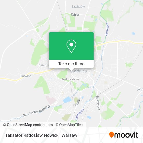 Taksator Radosław Nowicki map