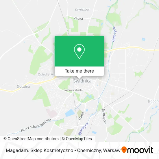Карта Magadam. Sklep Kosmetyczno - Chemiczny