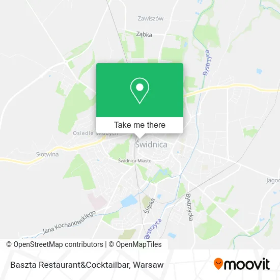 Карта Baszta Restaurant&Cocktailbar