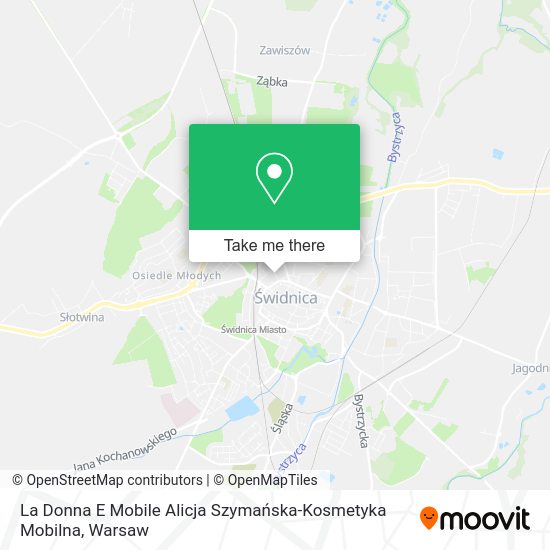 La Donna E Mobile Alicja Szymańska-Kosmetyka Mobilna map