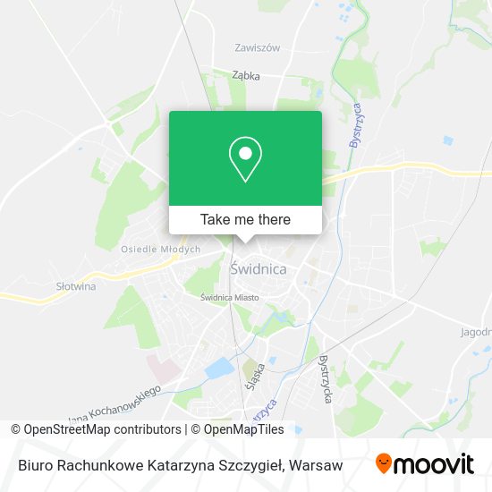 Biuro Rachunkowe Katarzyna Szczygieł map