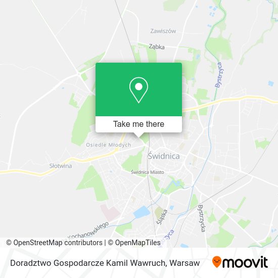 Doradztwo Gospodarcze Kamil Wawruch map