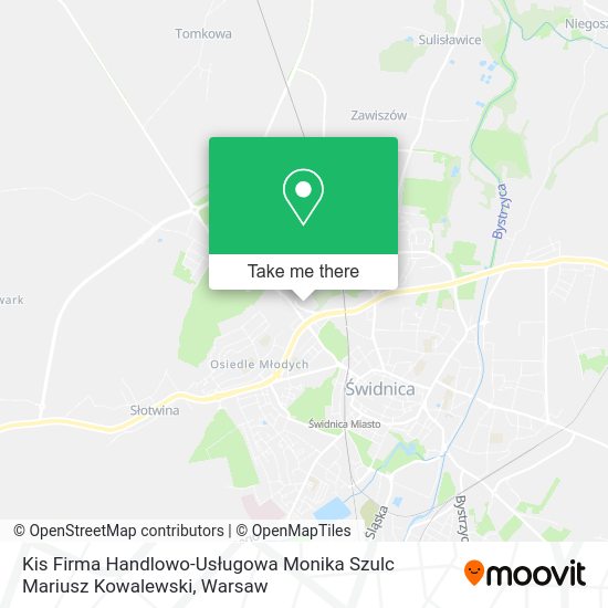 Kis Firma Handlowo-Usługowa Monika Szulc Mariusz Kowalewski map