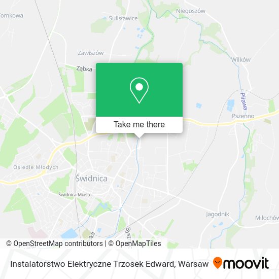 Instalatorstwo Elektryczne Trzosek Edward map