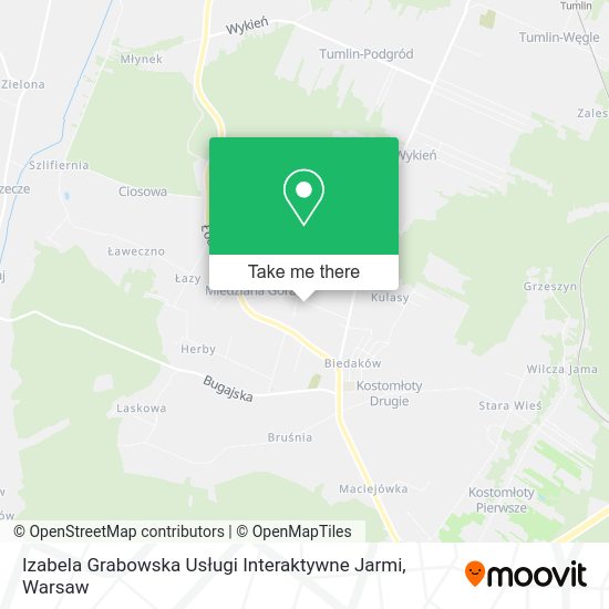 Izabela Grabowska Usługi Interaktywne Jarmi map