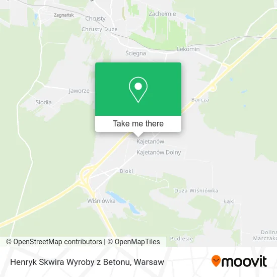 Карта Henryk Skwira Wyroby z Betonu