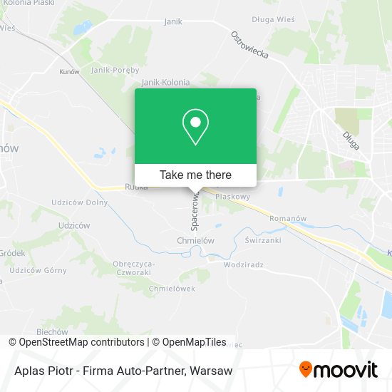 Aplas Piotr - Firma Auto-Partner map