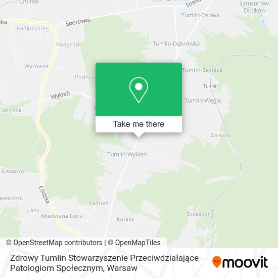 Zdrowy Tumlin Stowarzyszenie Przeciwdziałające Patologiom Społecznym map