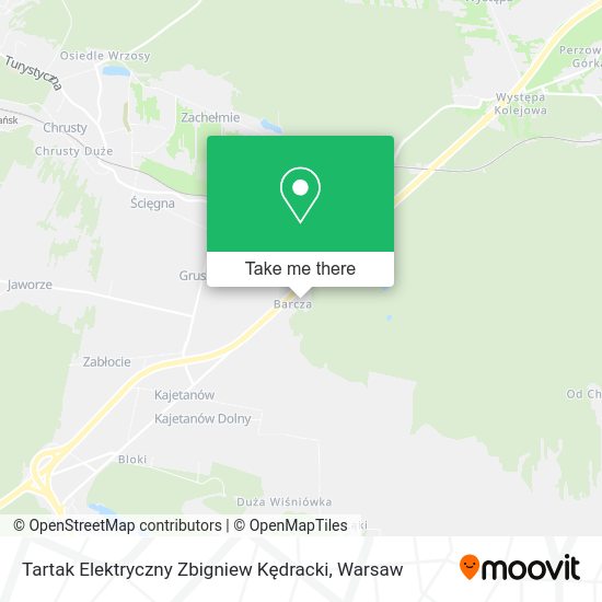 Tartak Elektryczny Zbigniew Kędracki map