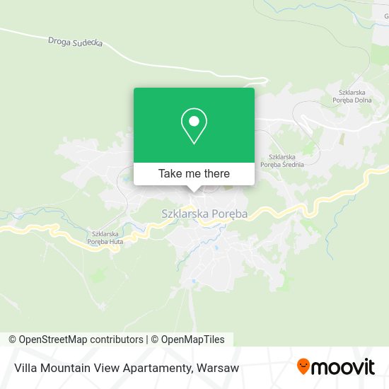 Villa Mountain View Apartamenty map