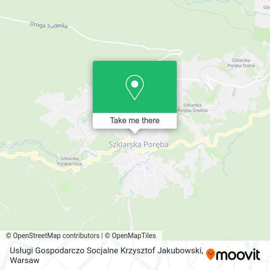 Usługi Gospodarczo Socjalne Krzysztof Jakubowski map