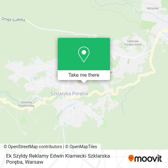 Ek Szyldy Reklamy Edwin Klamecki Szklarska Poręba map