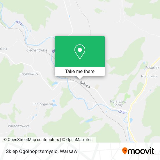 Sklep Ogolnoprzemyslo map