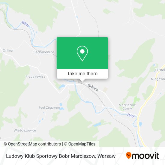 Ludowy Klub Sportowy Bobr Marciszow map