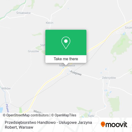 Przedsiębiorstwo Handlowo - Usługowe Jarzyna Robert map