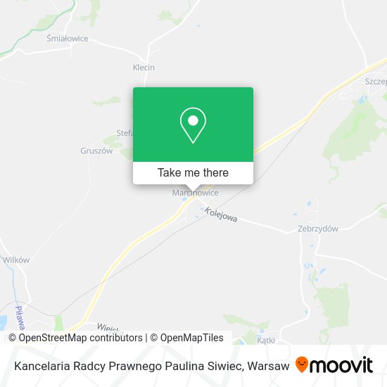 Kancelaria Radcy Prawnego Paulina Siwiec map