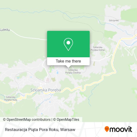 Restauracja Piąta Pora Roku map