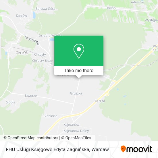 FHU Usługi Księgowe Edyta Zagnińska map