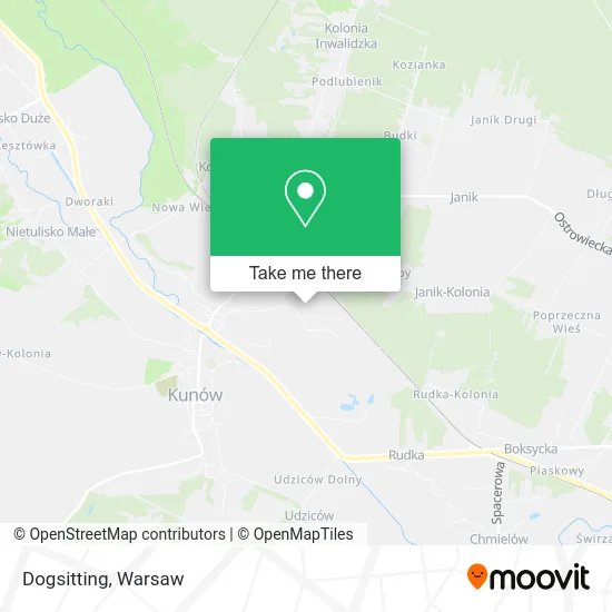 Карта Dogsitting
