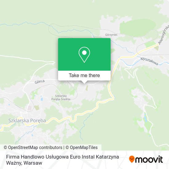 Firma Handlowo Usługowa Euro Instal Katarzyna Ważny map