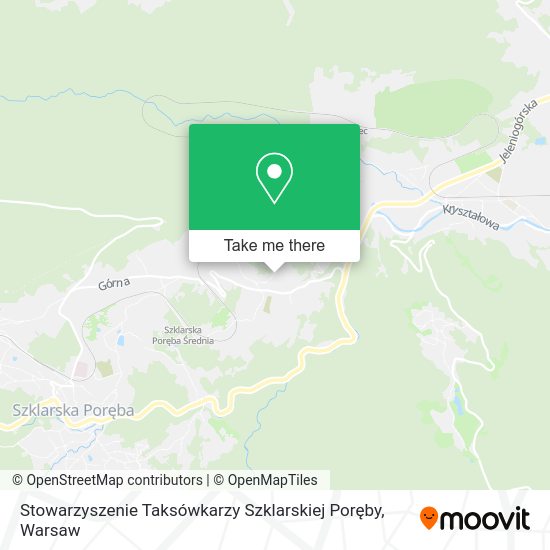 Stowarzyszenie Taksówkarzy Szklarskiej Poręby map