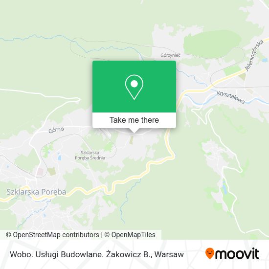 Wobo. Usługi Budowlane. Żakowicz B. map