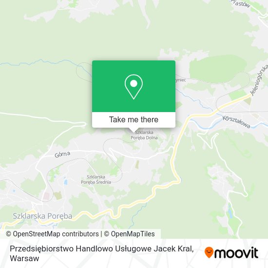 Przedsiębiorstwo Handlowo Usługowe Jacek Kral map