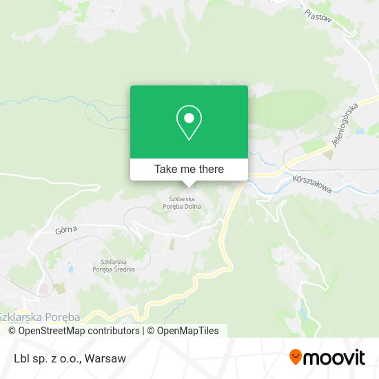 Карта Lbl sp. z o.o.