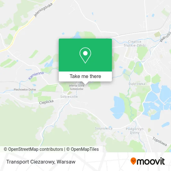 Карта Transport Ciezarowy