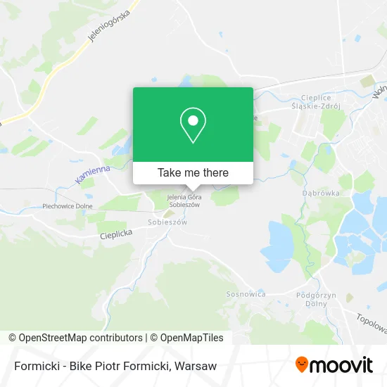 Карта Formicki - Bike Piotr Formicki