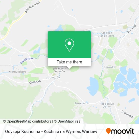 Odyseja Kuchenna - Kuchnie na Wymiar map