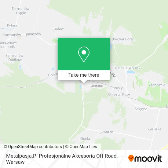 Карта Metalpasja.Pl Profesjonalne Akcesoria Off Road