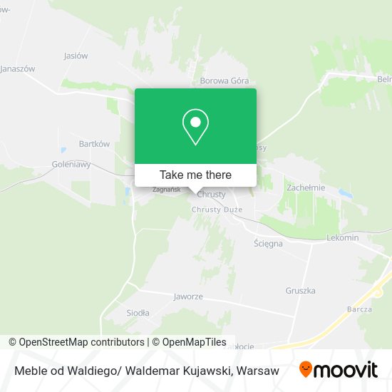 Meble od Waldiego/ Waldemar Kujawski map