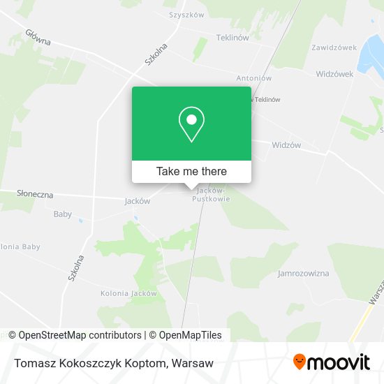 Tomasz Kokoszczyk Koptom map