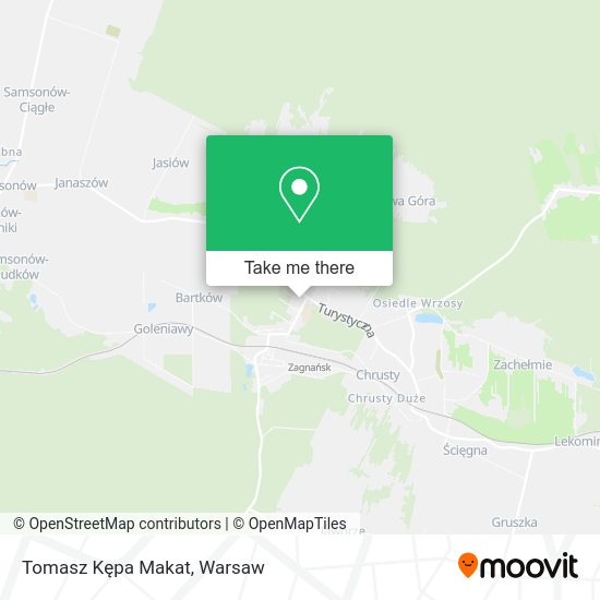 Tomasz Kępa Makat map