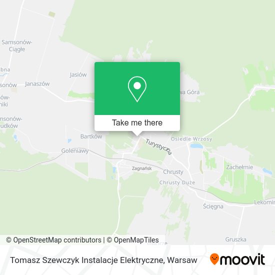 Tomasz Szewczyk Instalacje Elektryczne map