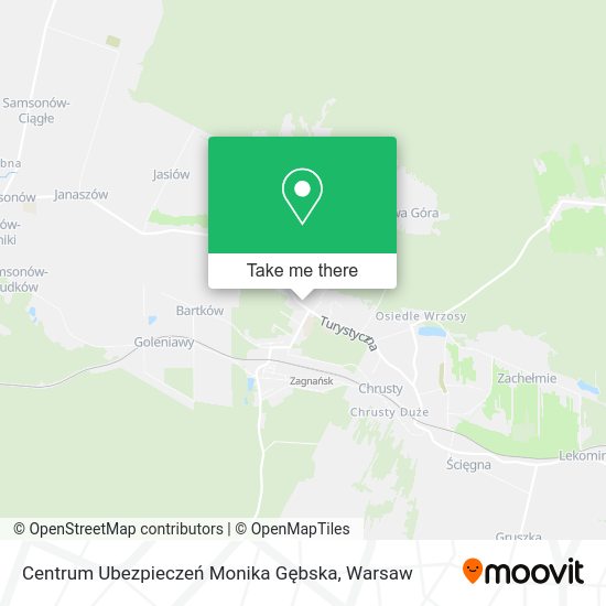 Centrum Ubezpieczeń Monika Gębska map