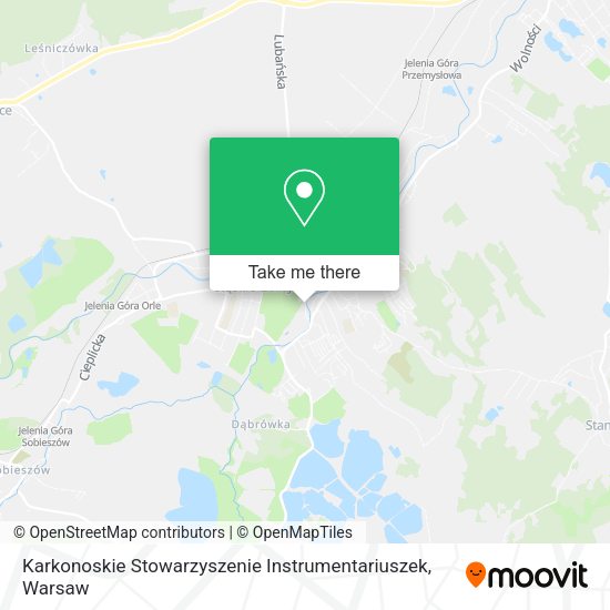 Карта Karkonoskie Stowarzyszenie Instrumentariuszek