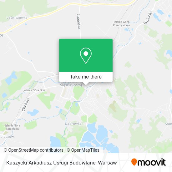 Kaszycki Arkadiusz Usługi Budowlane map