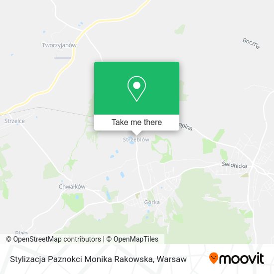 Stylizacja Paznokci Monika Rakowska map